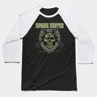 Zombie Hunter Baseball T-Shirt